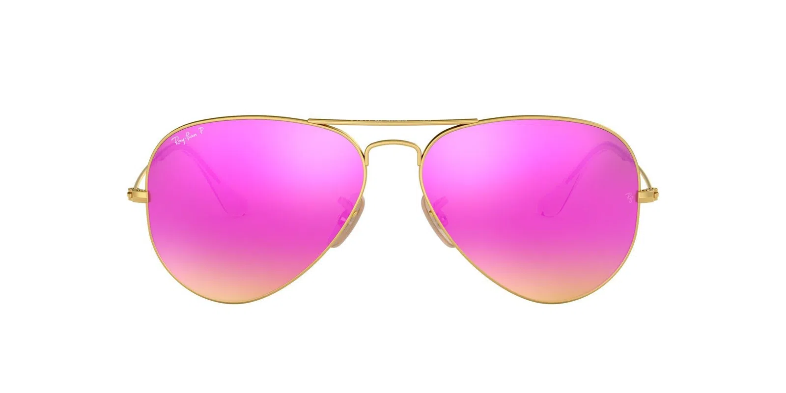 Ray Ban RB 3025 Aviator Large Metal Sunglasses - Medium - 58mm - Silver - view 53